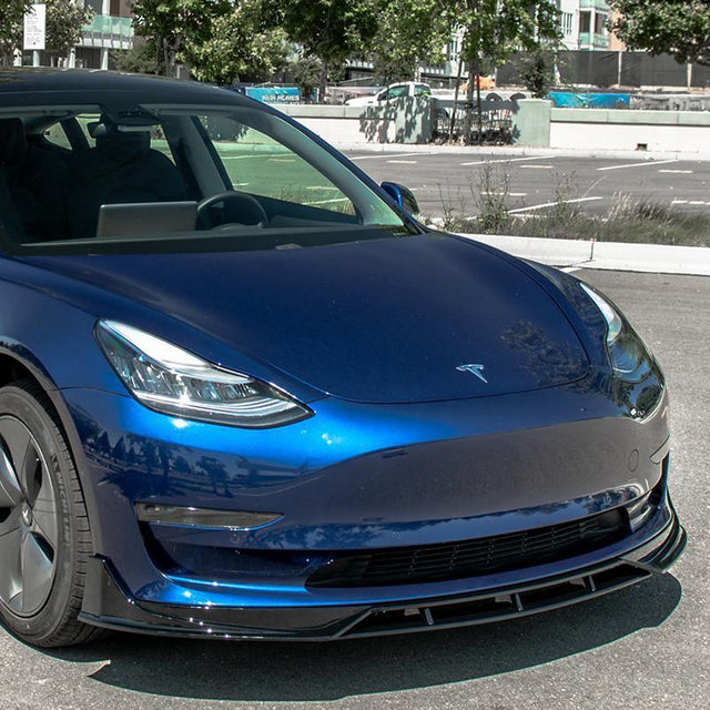 2017-Up Tesla Model 3 Performance Front Splitter