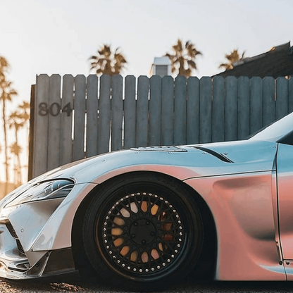 ZSPEC Low-Profile Body Kit Fastener, M5x20mm Titanium & Billet w/RIVET NUT, Sold per Each