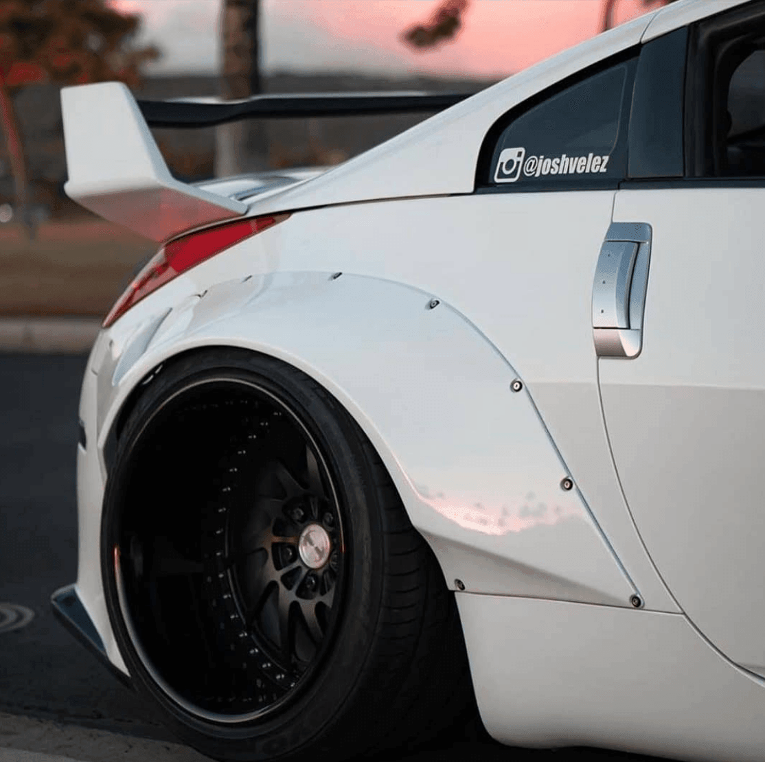 ZSPEC Low-Profile Body Kit Fastener, M5x20mm Titanium & Billet w/RIVET NUT, Sold per Each