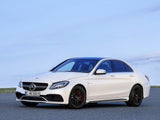 AutoTecknic Replacement Version II Dry Carbon Mirror Covers - Mercedes-Benz W205 C-Class
