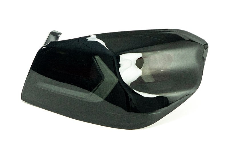 OLM Evolution Tail Lights (Smoked Lens, Black Base, White Bar) - 2015-2021 WRX / STI