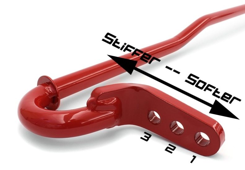 Perrin [08-21 WRX, 08-21 STI, 13-23 BRZ, 13-16 FRS, 17-21 GT86, 22-23 GR86] Rear Adjustable Sway Bar 16mm | PSP-SUS-229