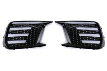 OLM Clear Tri-Bar Fog Light Bezel - 2018-2021 Subaru STI / 2018 WRX