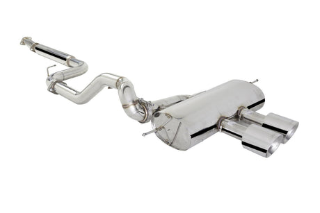 XForce Ford Focus ST FWD - Stainless Steel 3" Cat Back System with Varex Rear Muffler.