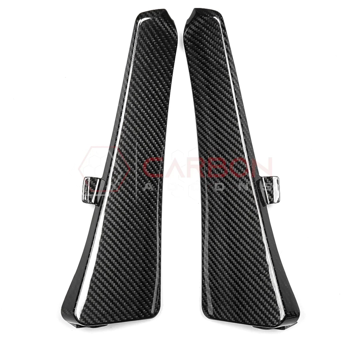 C8 Corvette Z06 & E-Ray 2022-2027 Extended Splash Guards | 4pcs Real Carbon Fiber Mud Flaps Set