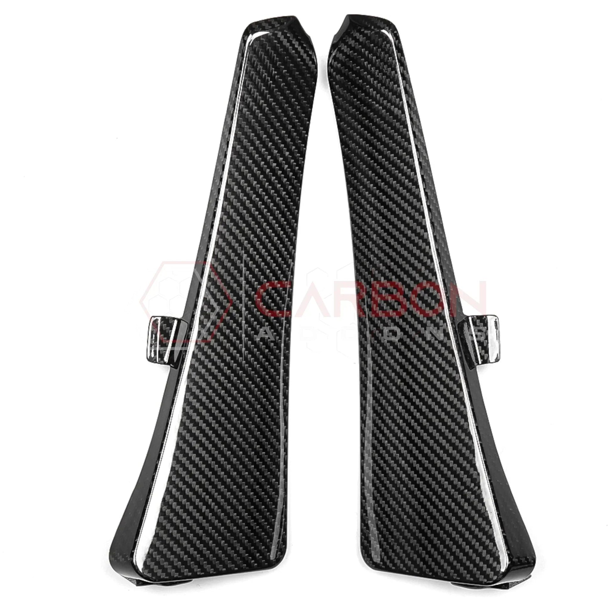 C8 Corvette Z06 & E-Ray 2022-2027 Extended Splash Guards | 4pcs Real Carbon Fiber Mud Flaps Set