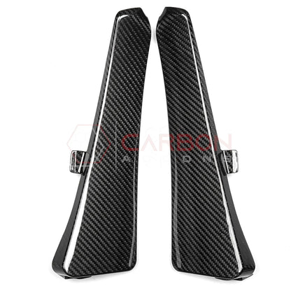 C8 Corvette Z06 & E-Ray 2022-2027 Extended Splash Guards | 4pcs Real Carbon Fiber Mud Flaps Set