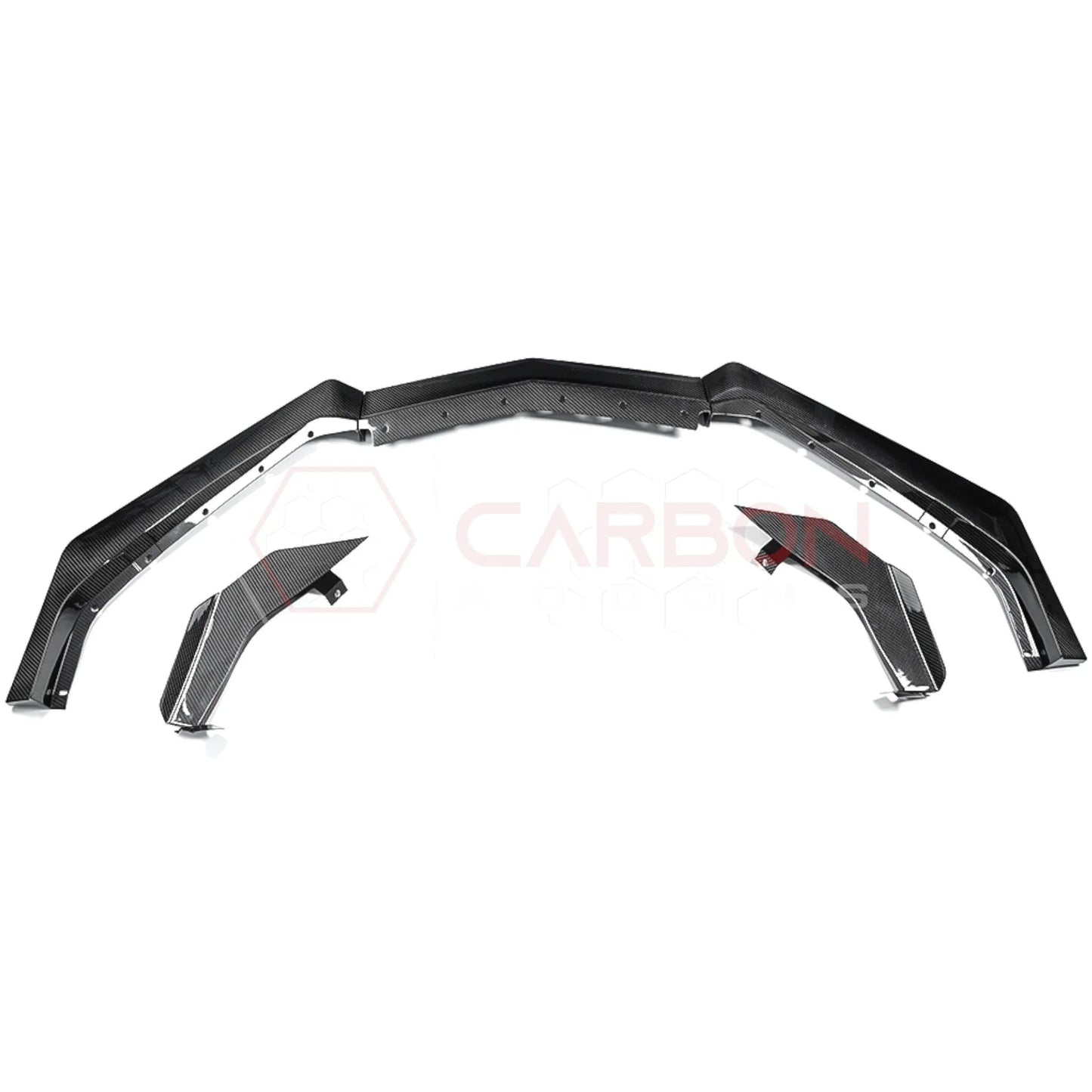 C8 Corvette Stingray Carbon Fiber Z07 Style Front Splitter & Canards