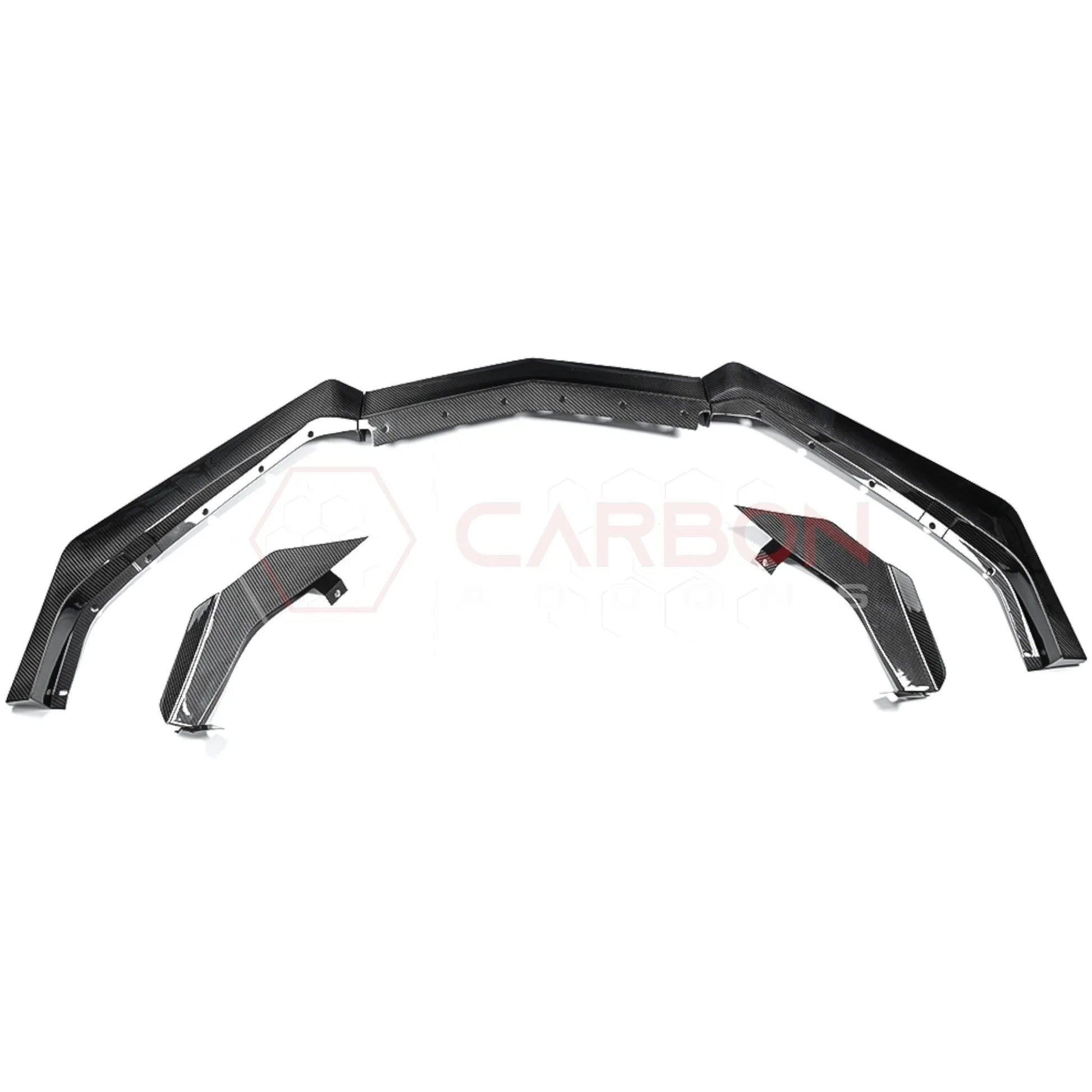 C8 Corvette Stingray Carbon Fiber Z07 Style Front Splitter & Canards