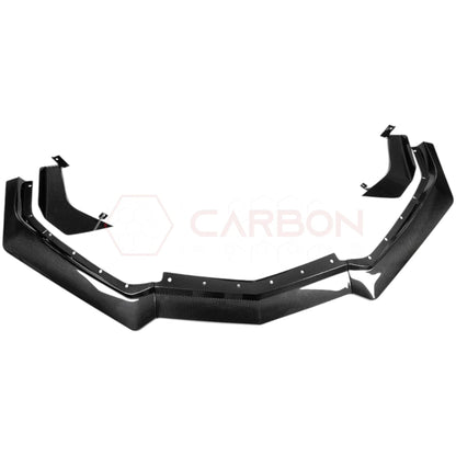 C8 Corvette Stingray Carbon Fiber Z07 Style Front Splitter & Canards