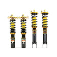 Yellow Speed Dynamic Pro Sport Coilovers for 1985-1991 BMW 3 Series 325iX 51mm Strut Weld-In (E30)