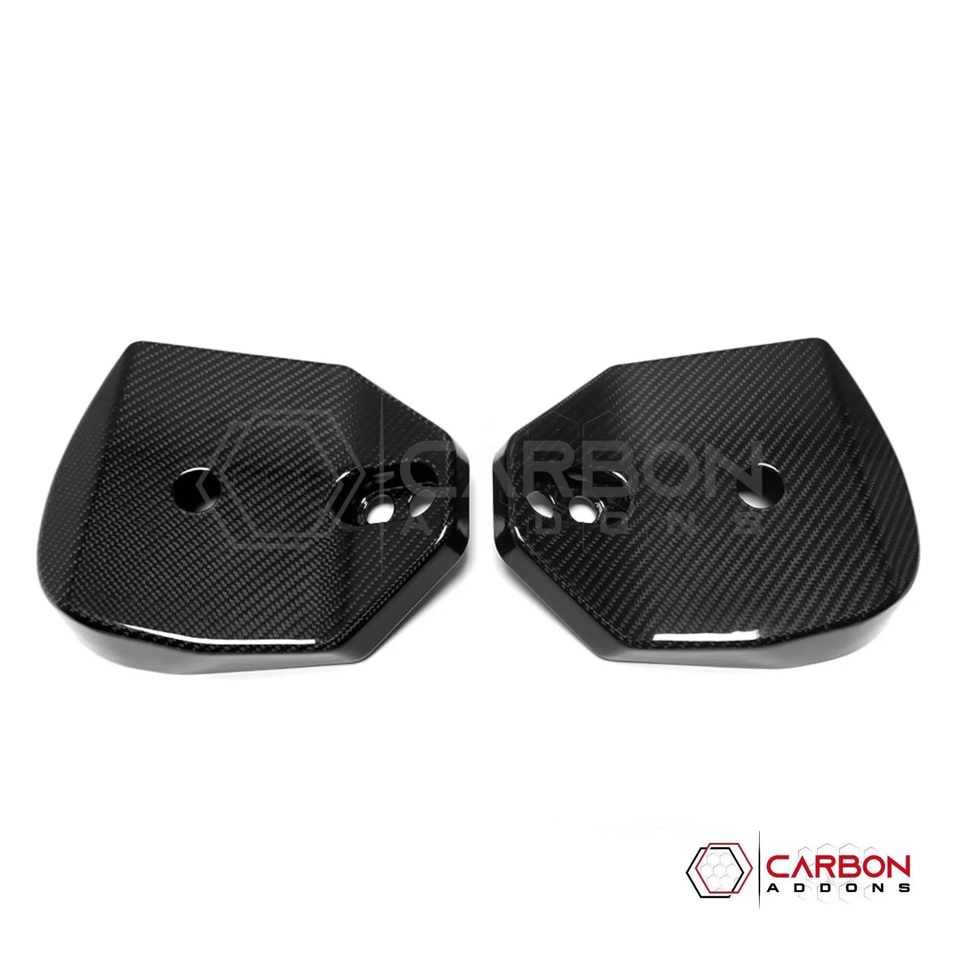 C8 Corvette Real Carbon Fiber Rear Strut Tower Covers | Engine bay Upgrades (2020-2027)