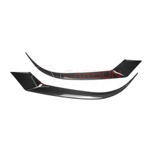 Real Carbon Fiber Headlight Eyelid Covers for 2024+ Ford Mustang