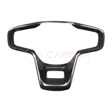 Real Carbon Fiber Steering Wheel Button Trim Cover For 2021+ Bronco