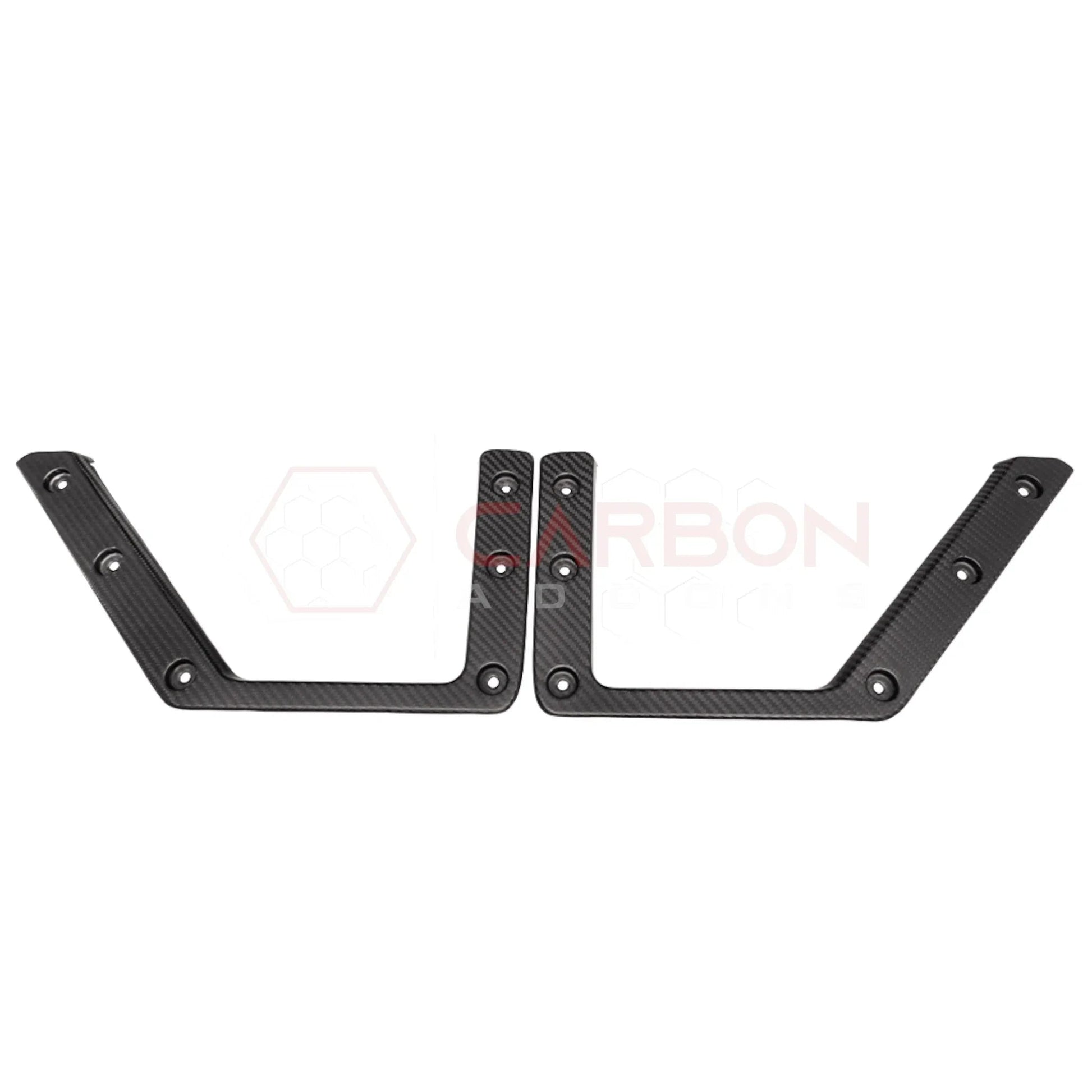 Real Carbon Fiber Front Door Storage Pocket Net Frame For 2021–2025 Ford Bronco | Direct Replacement