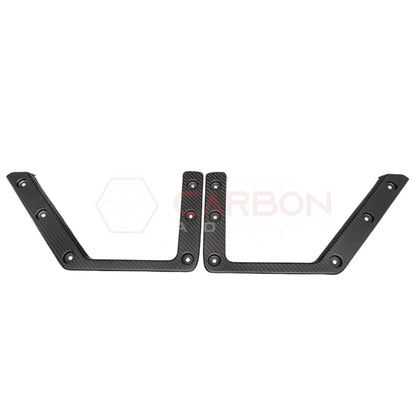 2021–2025 Ford Bronco Front Door Storage Pocket Net Carbon Fiber Frame | Direct Replacement