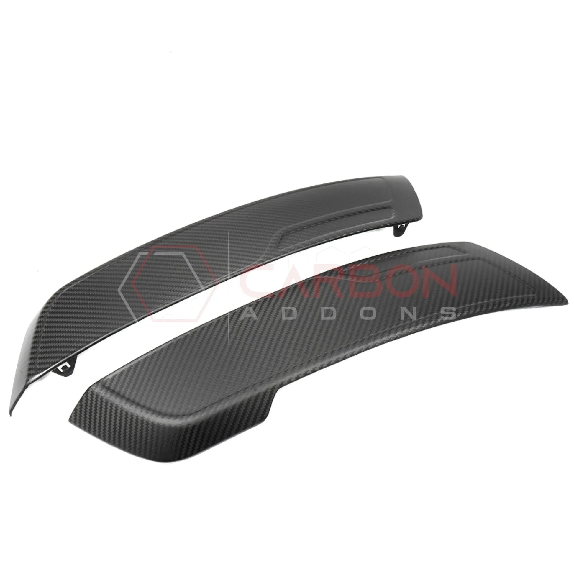 2021–2024 Ford Bronco Raptor Rear Wheel Fender Flare Real Carbon Fiber Trim Insert