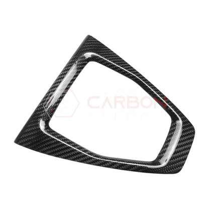 Real Carbon Fiber Gear Shifter Trim Cover for 2024+ Ford Mustang