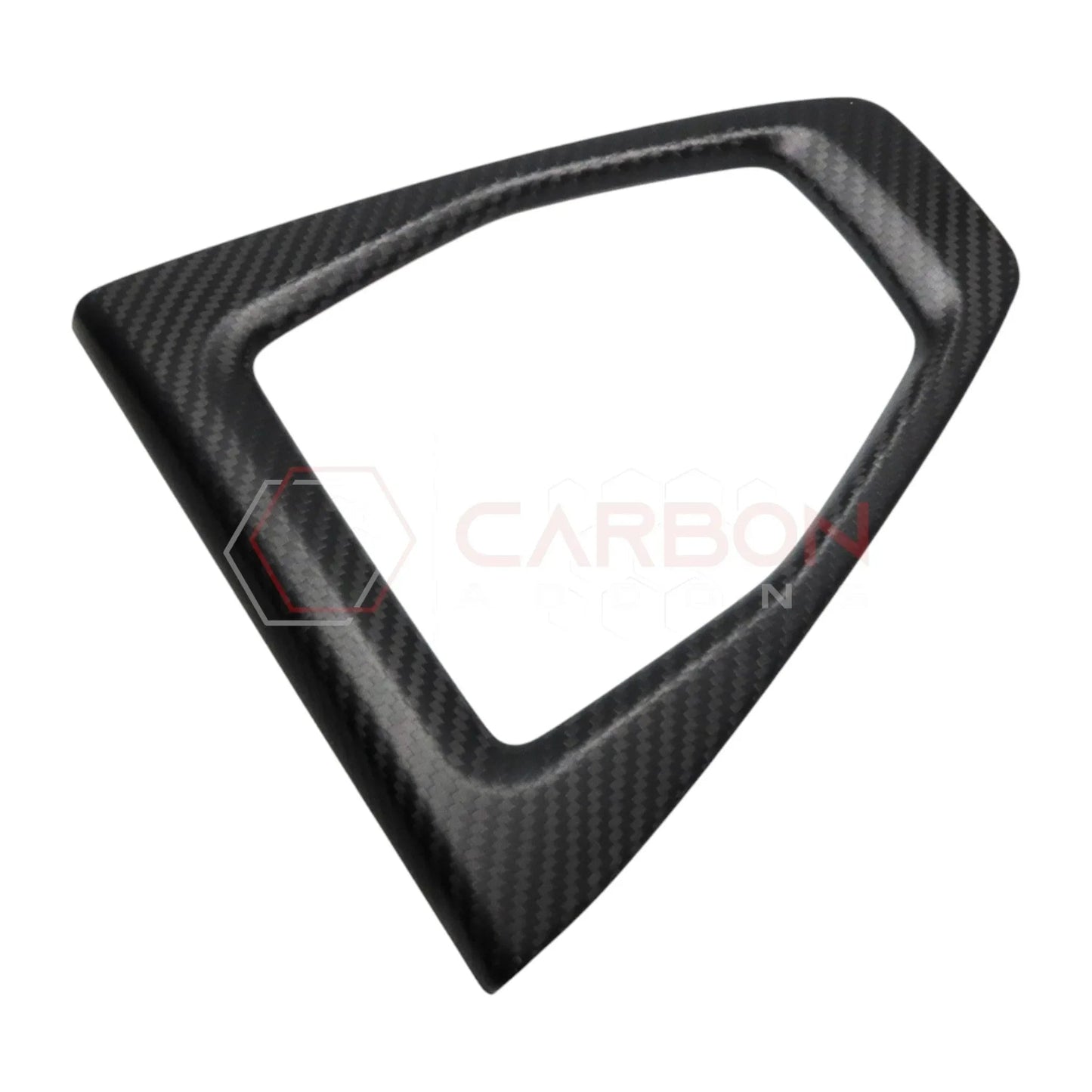 Real Carbon Fiber Gear Shifter Trim Cover for 2024+ Ford Mustang