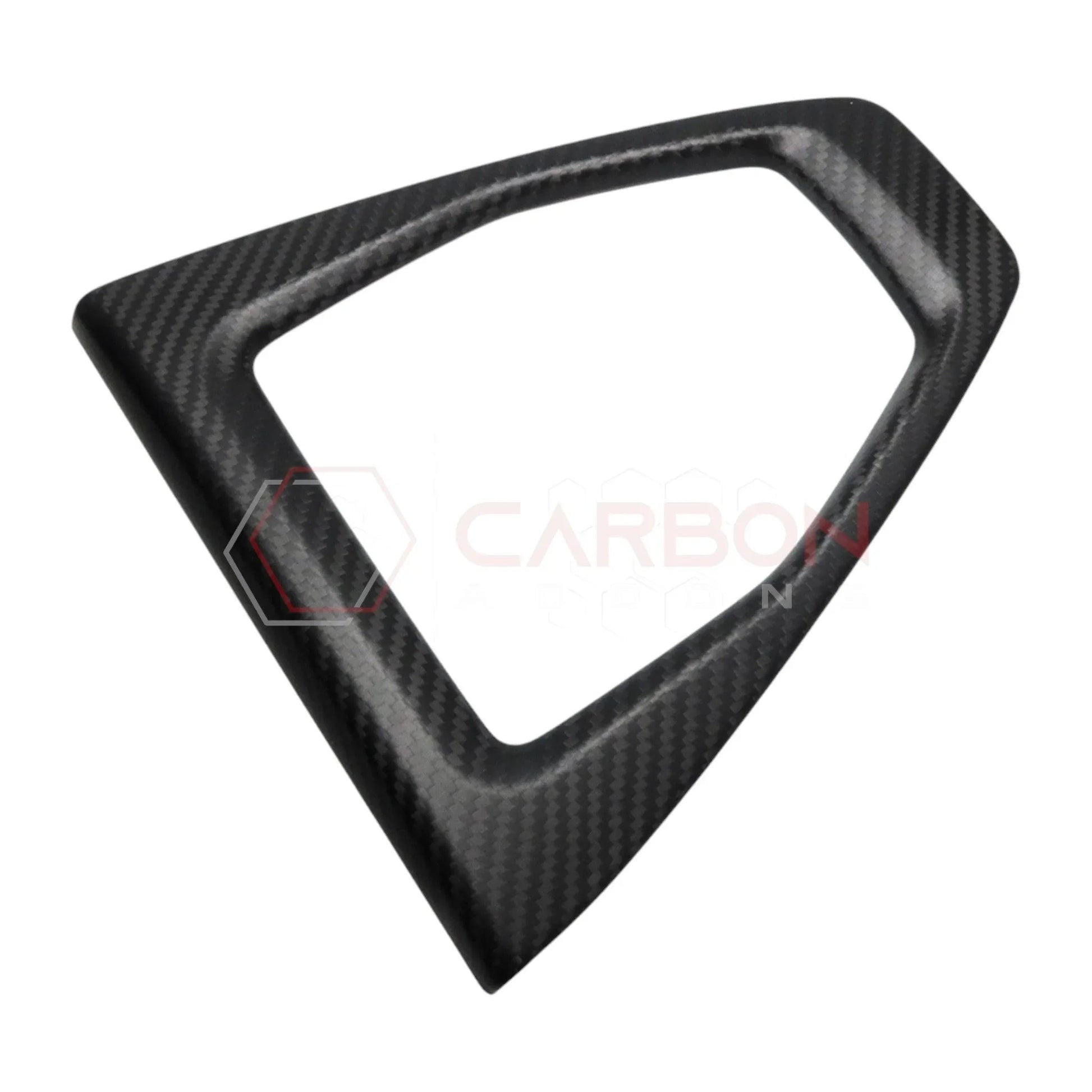 Real Carbon Fiber Gear Shifter Trim Cover for 2024+ Ford Mustang