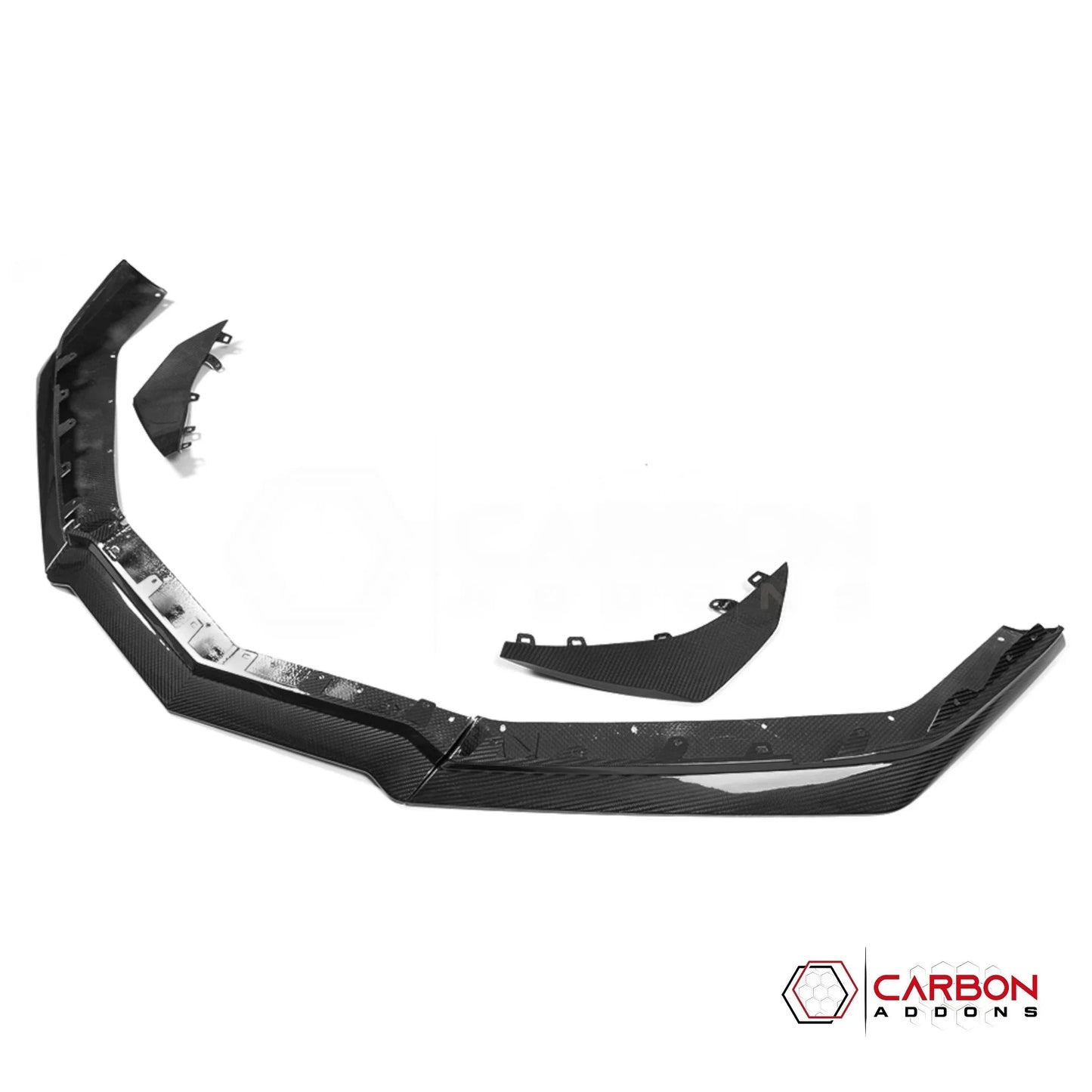 C8 Corvette Z06/E-Ray Dry Pre-preg Carbon Fiber Z07 Style Front Splitter & Canards