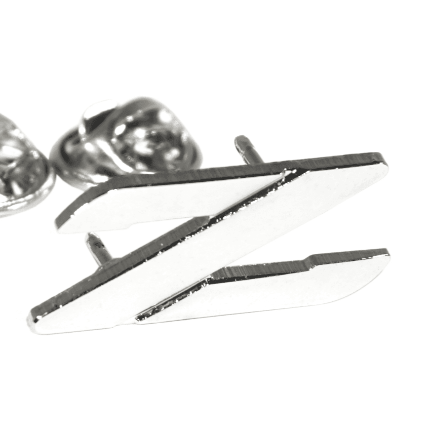 ZSPEC Nissan Z32 300zx Z-Style Lapel / Hat Pin, Chrome