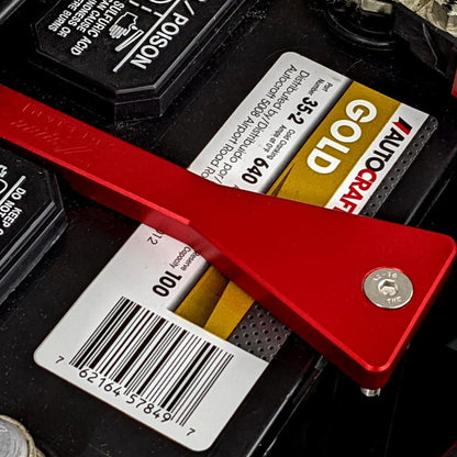 ZSPEC Battery Hold Down/Bracket for '03-09 Nissan 350z Z33, Billet w/ Stainless Hardware