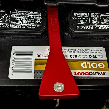 ZSPEC Battery Hold Down/Bracket for '03-09 Nissan 350z Z33, Billet w/ Stainless Hardware