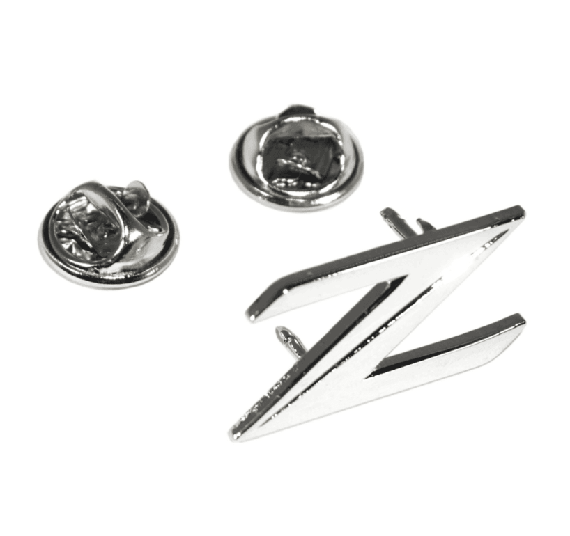 ZSPEC Lapel Pin - Nissan Z34 370z Z-Style, Chrome