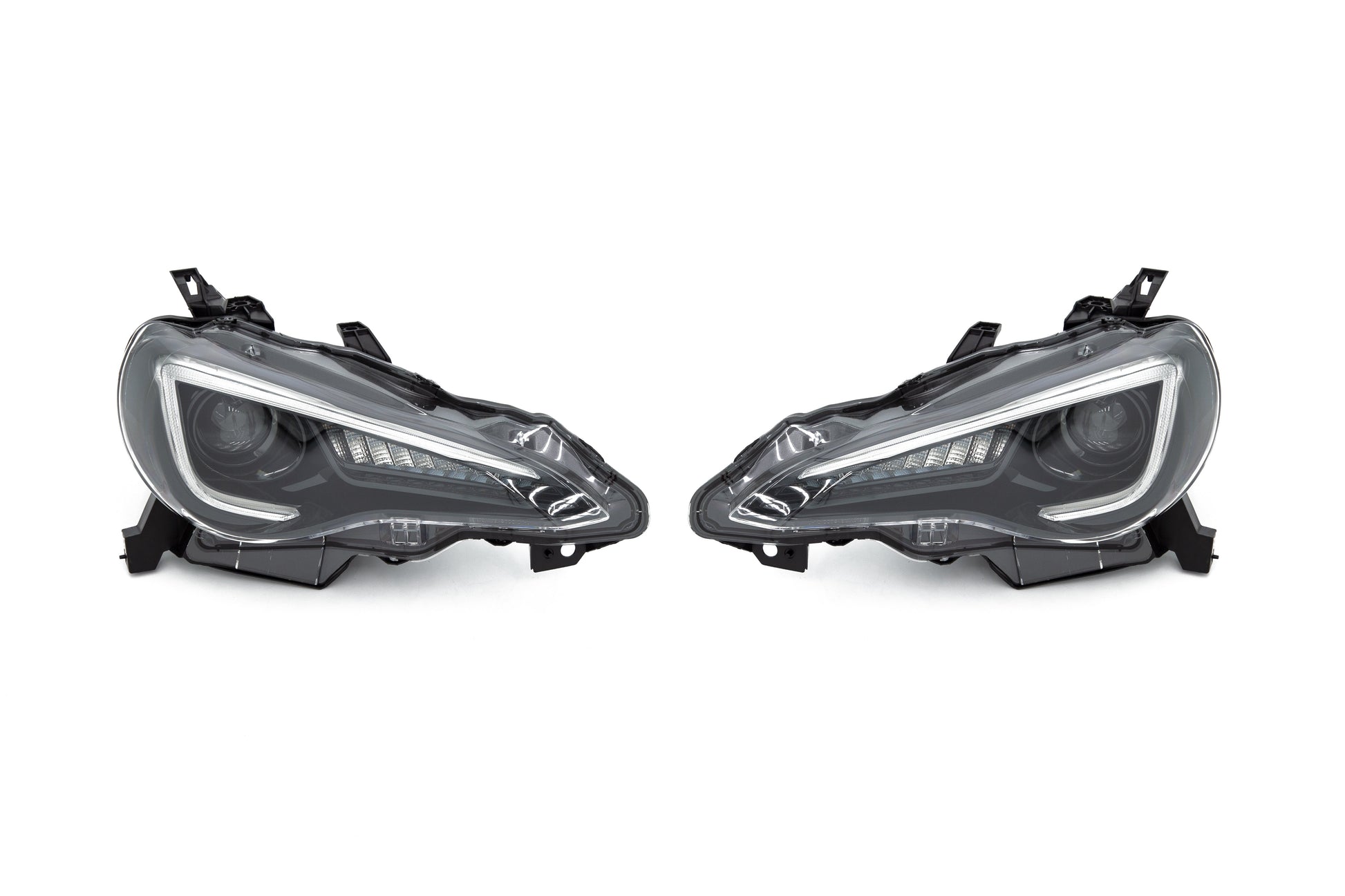 OLM Sequential Style Headlights w/ 6000k HID - 13+ FT86 / BRZ