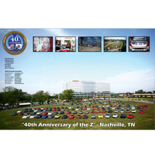 ZCON 2010 Car Show at Nissan North America Poster in Nashville, TN, 24" x 36" Size