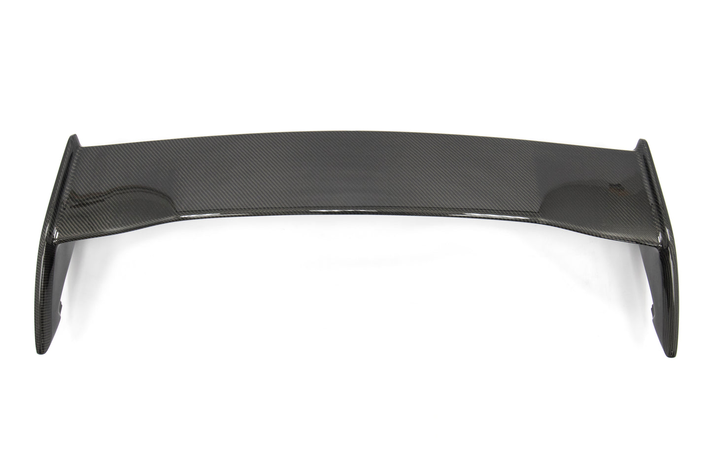 OLM Silverline Carbon Fiber OEM S Style Spoiler with Black Bases - 2015+ WRX / 2015+ STI