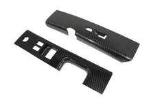 ZSPEC 350z Z33 Interior Door Window Switch Finisher Set, LHD '06-09, Carbon-Weave Style