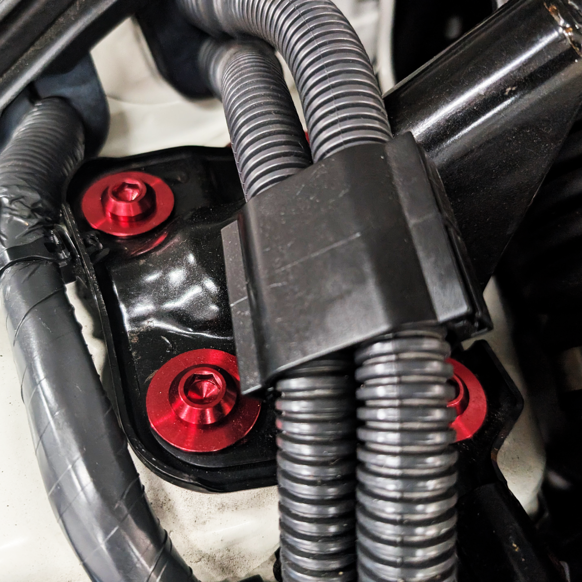 ZSPEC Strut Brace Fastener Kit for Nissan 350z, M10-1.25 Hardware, Titanium