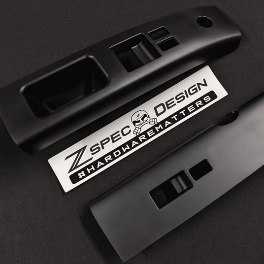 ZSPEC 350z Z33 Interior Door Window Switch Finisher Set for LHD '03-05, Black