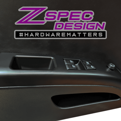 ZSPEC 350z Z33 Interior Door Window Switch Finisher Set for LHD '03-05, Black