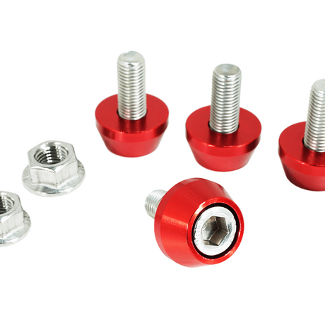 ZSPEC Strut Brace Fastener Kit for Nissan 370z, Stainless & Billet Hardware