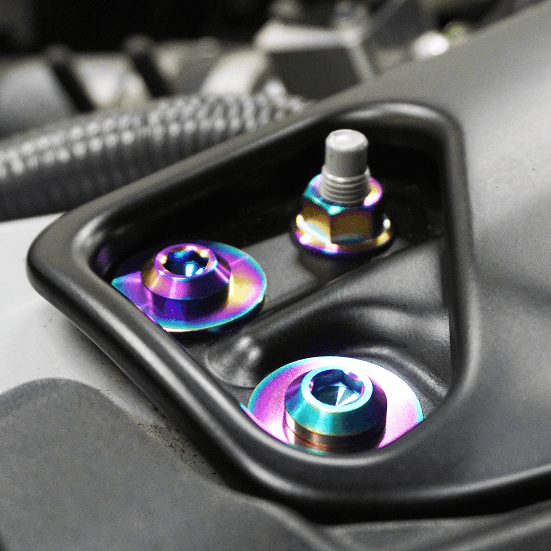 ZSPEC Strut Brace Fasteners for Nissan 370z, M10-1.25 Hardware, Titanium