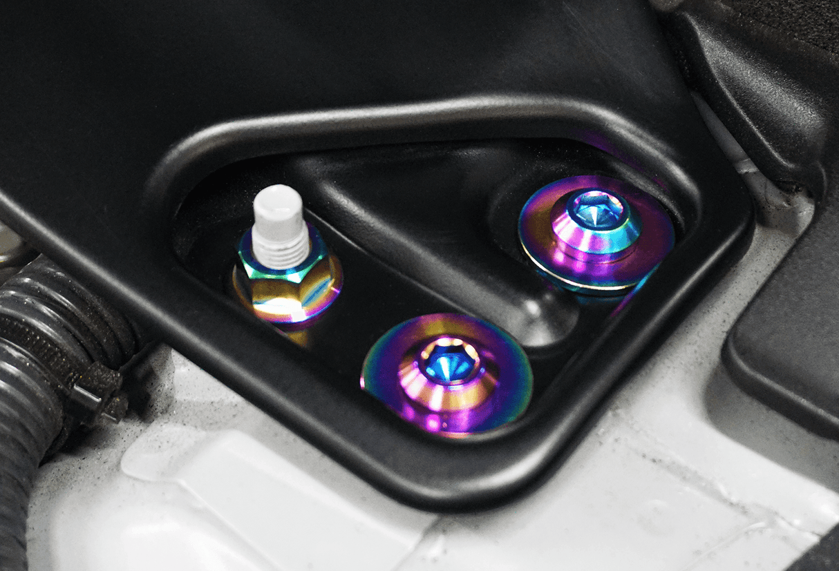 ZSPEC Strut Brace Fasteners for Nissan 370z, M10-1.25 Hardware, Titanium