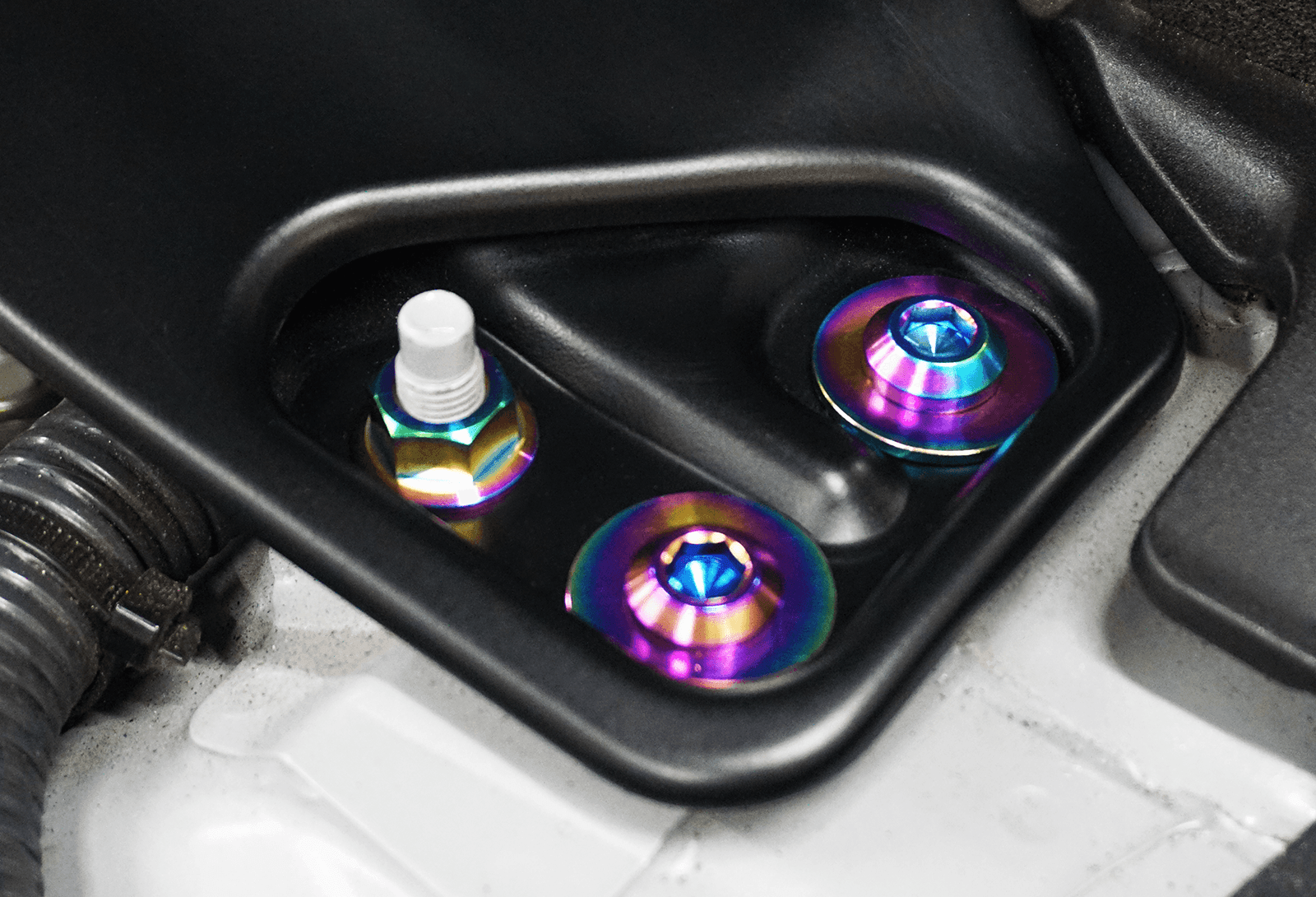 ZSPEC Strut Brace Fasteners for Nissan 370z, M10-1.25 Hardware, Titanium