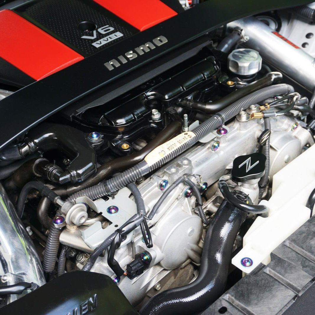 ZSPEC Stage-2 Dress Up Bolts® Hardware Kit, '09-20 Nissan 370z Z34, Titanium