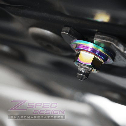 ZSPEC Stage-2 Dress Up Bolts® Fastener Kit for '14-19 BMW 435i F32 3.0T, Titanium