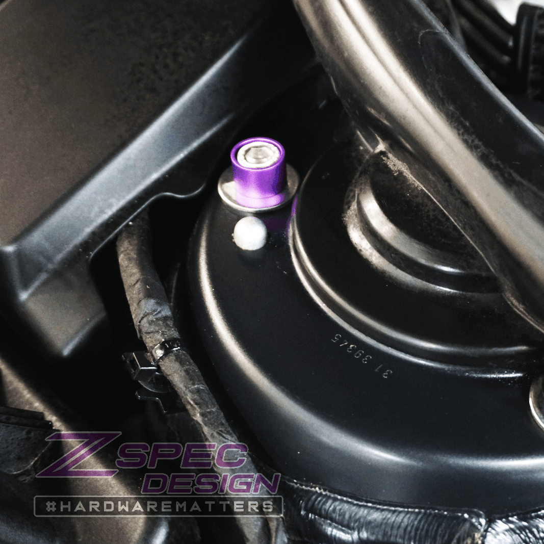 ZSPEC Stage-2 Dress Up Bolts® Fastener Kit for '14-19 BMW 435i F32 3.0T, Stainless & Billet