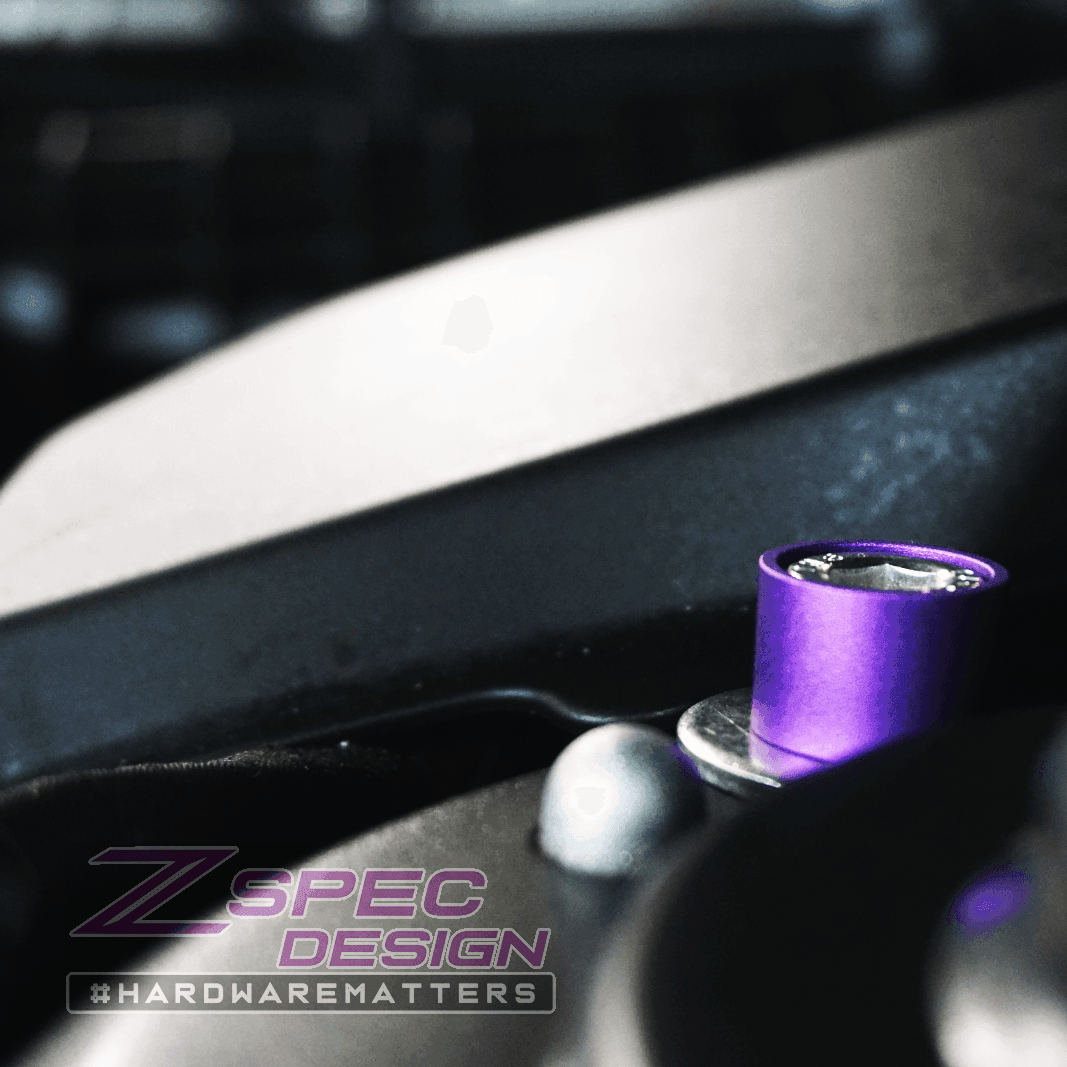 ZSPEC Stage-2 Dress Up Bolts® Fastener Kit for '14-19 BMW 435i F32 3.0T, Stainless & Billet