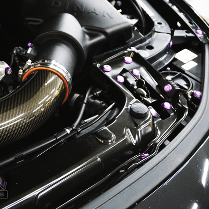 ZSPEC Stage-2 Dress Up Bolts® Fastener Kit for '14-19 BMW 435i F32 3.0T, Stainless & Billet