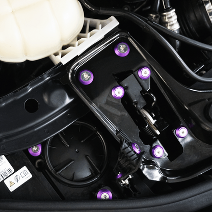 ZSPEC Stage-1 Dress Up Bolts® Fastener Kit for '14-19 BMW 435i F32 3.0T, Stainless & Billet