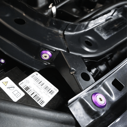 ZSPEC Stage-2 Dress Up Bolts® Fastener Kit for '14-19 BMW 435i F32 3.0T, Stainless & Billet