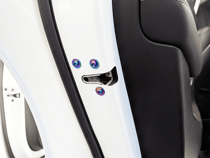 ZSPEC Door-Jams Fastener Kit, Strikers & Latches, for Tesla Model 3 & Y, Grade-5 Titanium