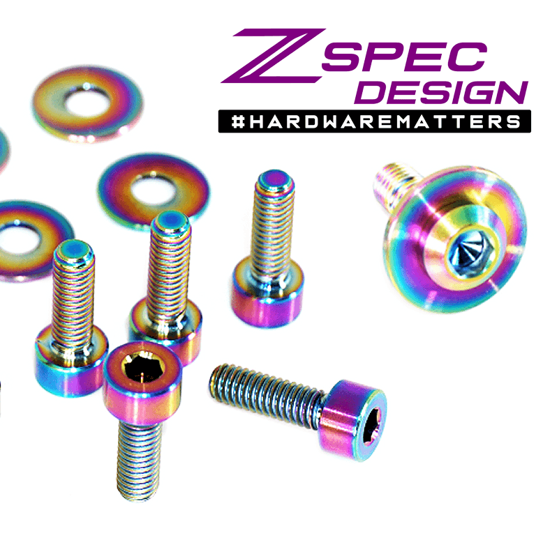 ZSPEC Stage-2 Fastener Kit for '20+ Toyota Supra MKV GR A90, Titanium