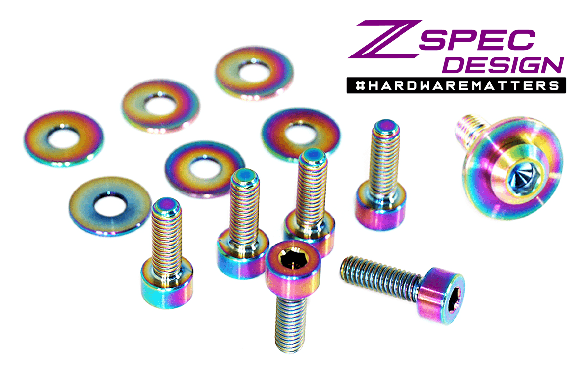 ZSPEC "Stage 2" Fastener Kit for '20+ Toyota Supra MKV GR A90, Titanium